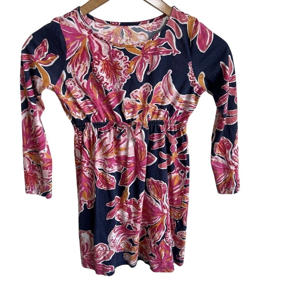 Lilly Pulitzer Sadie Dress Via Sunny Beach Vacation Youth Girls Large 8-10